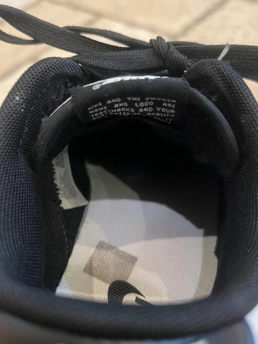 Nike authentic cleaned